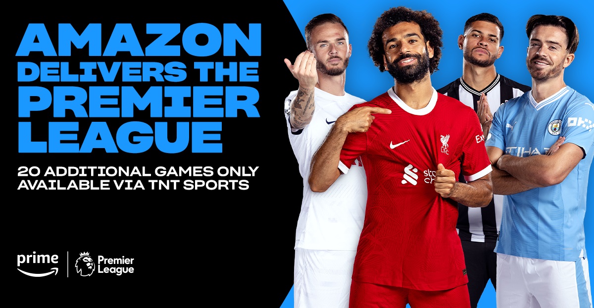 AMAZON DELIVERS THE PREMIER LEAGUE - 20 ADDITIONAL LIVE GAMES ON TNT SPORTS THIS DECEMBER