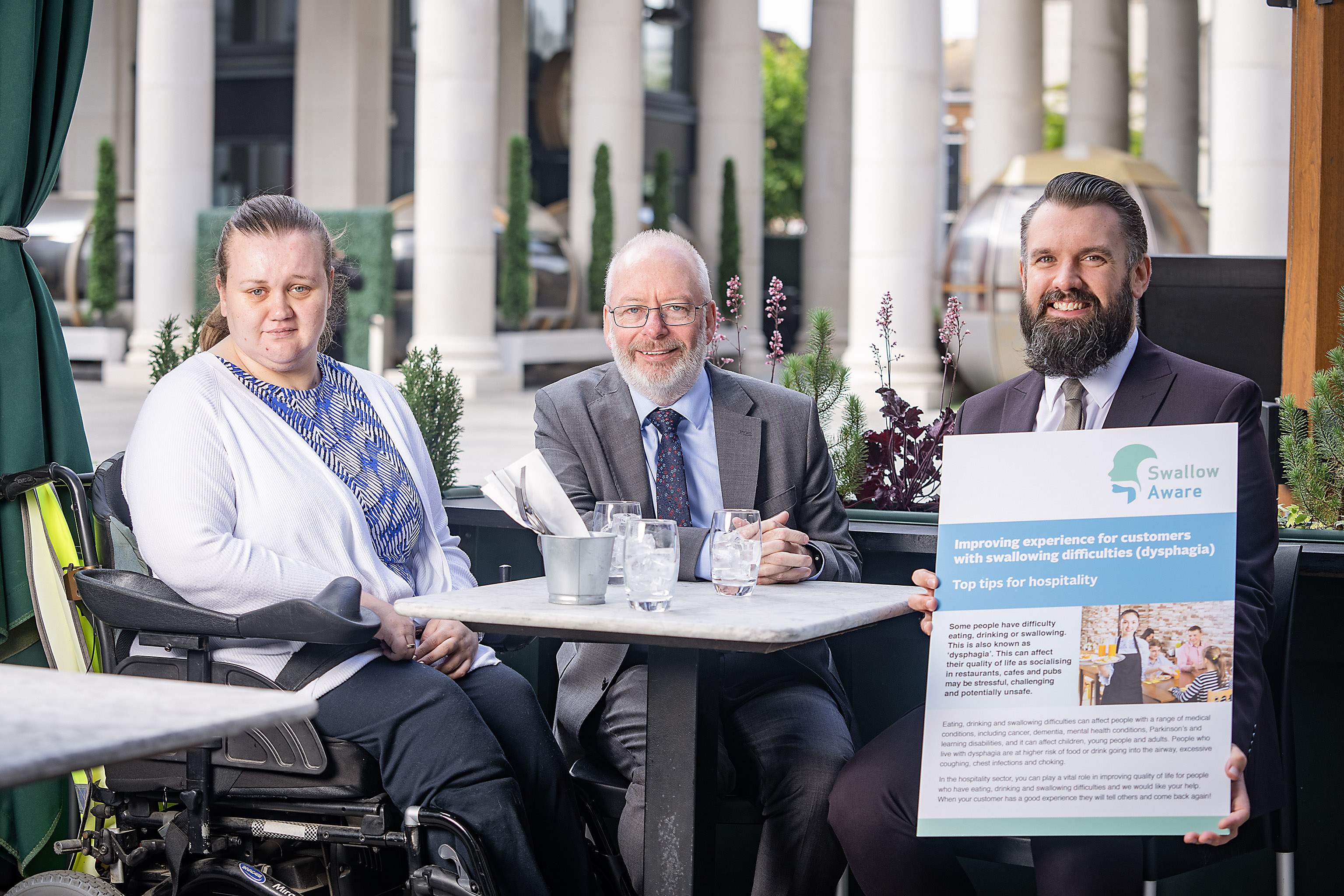 HEALTH AND HOSPITALITY TEAM UP TO IMPROVE LIVES OF PEOPLE WITH SWALLOWING DIFFICULTIES