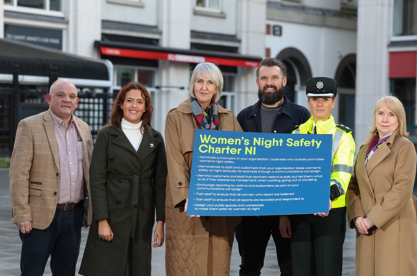 LAUNCH OF NEW CHARTER TO PRIORITISE SAFETY OF WOMEN AT NIGHT