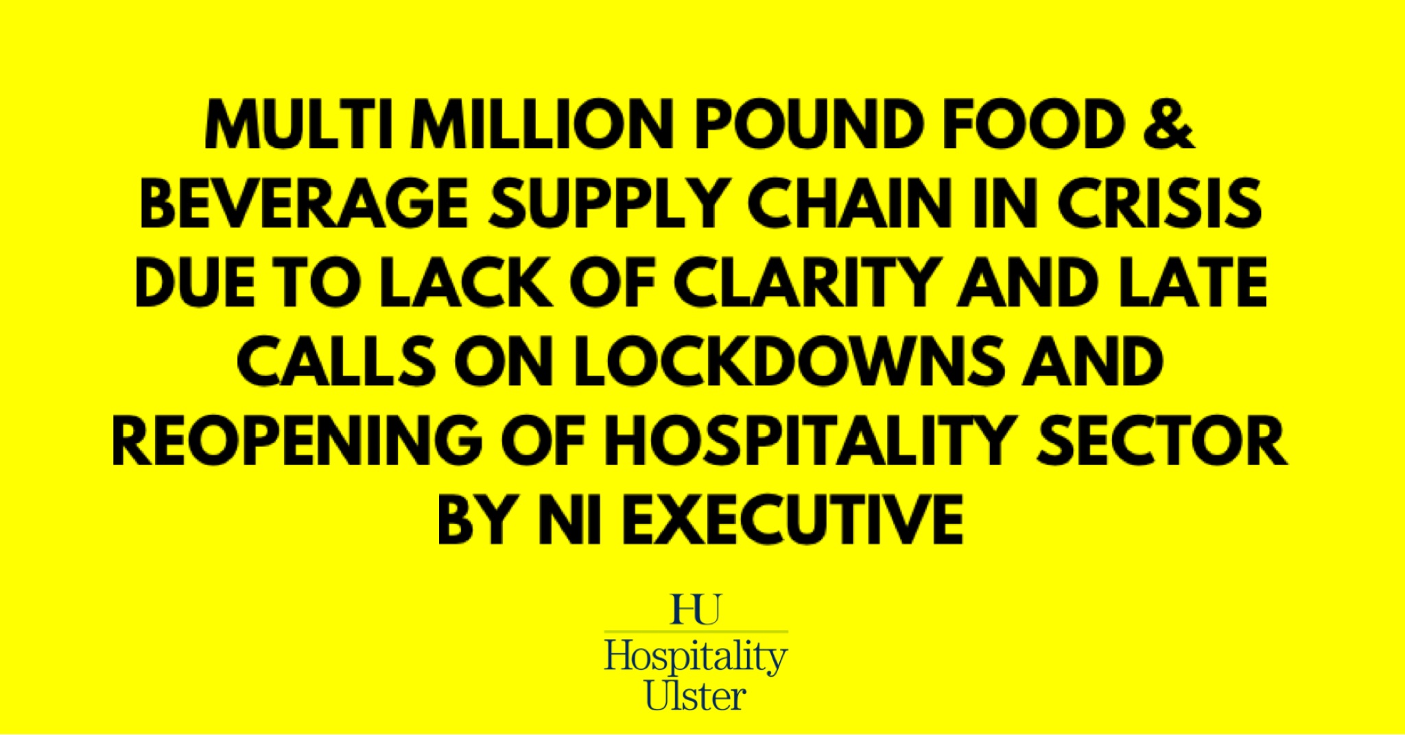 MULTI MILLION POUND FOOD AND BEVERAGE SUPPLY CHAIN IN CRISIS
