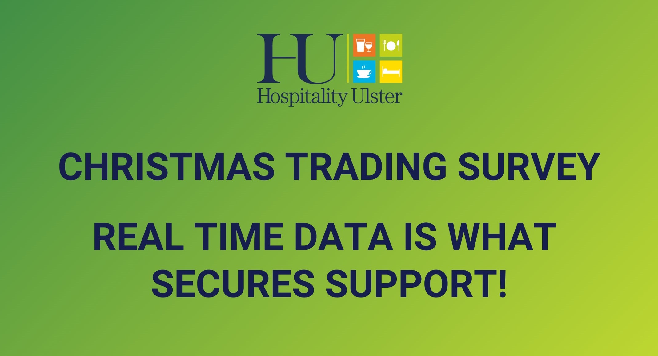 CHRISTMAS TRADING SURVEY - REAL TIME DATA IS WHAT SECURES SUPPORT