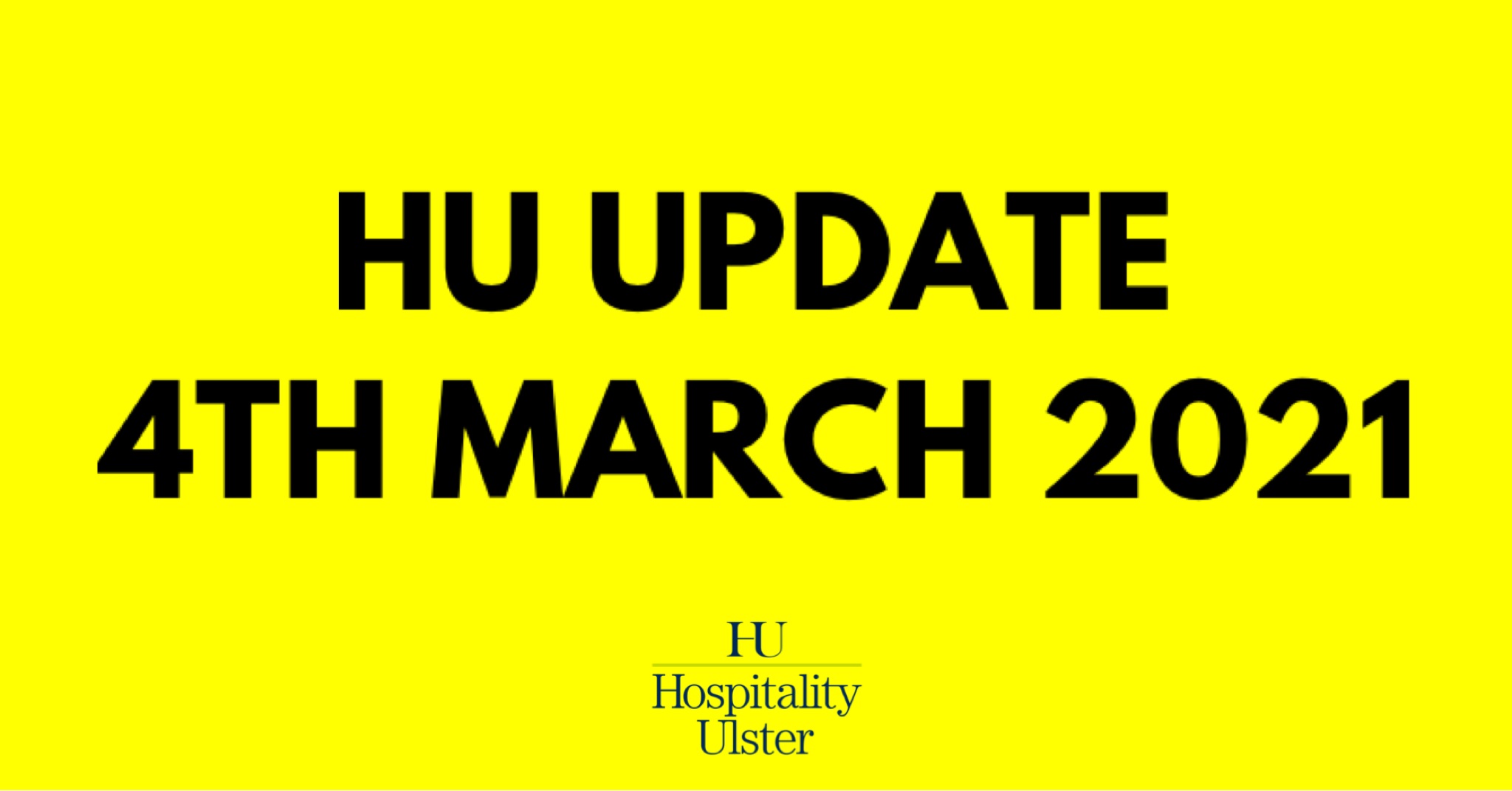 HU UPDATE - BUDGET - SUPPORT - AND MORE