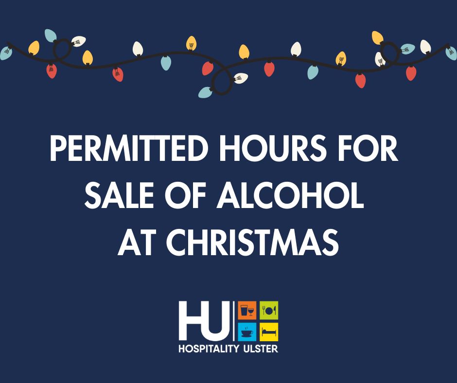 PERMITTED HOURS FOR SALE OF ALCOHOL AT CHRISTMAS