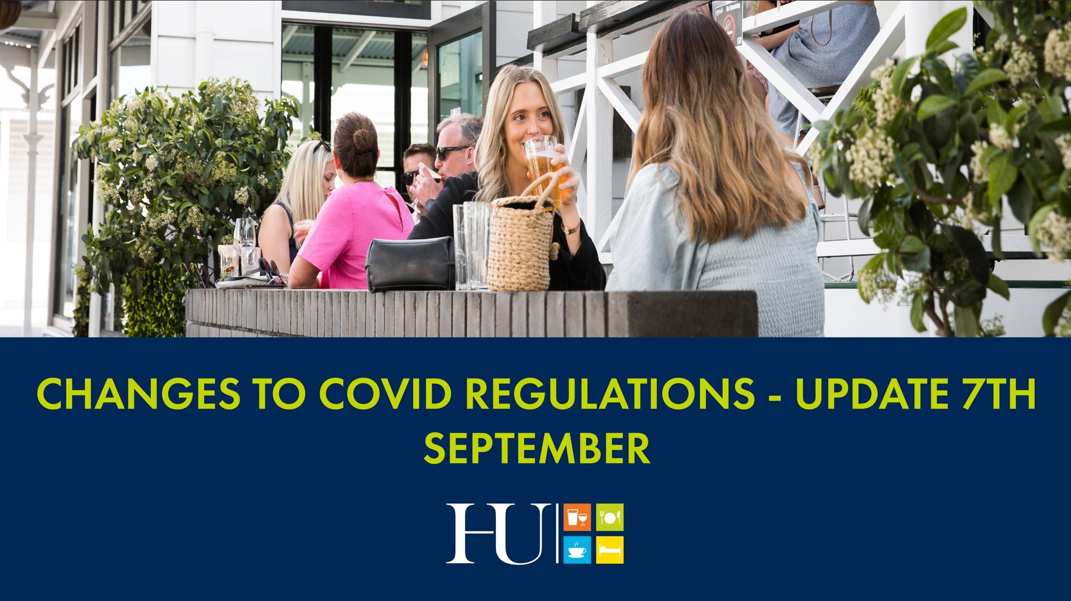 CHANGES TO COVID REGULATIONS - UPDATE 7th SEPTEMBER