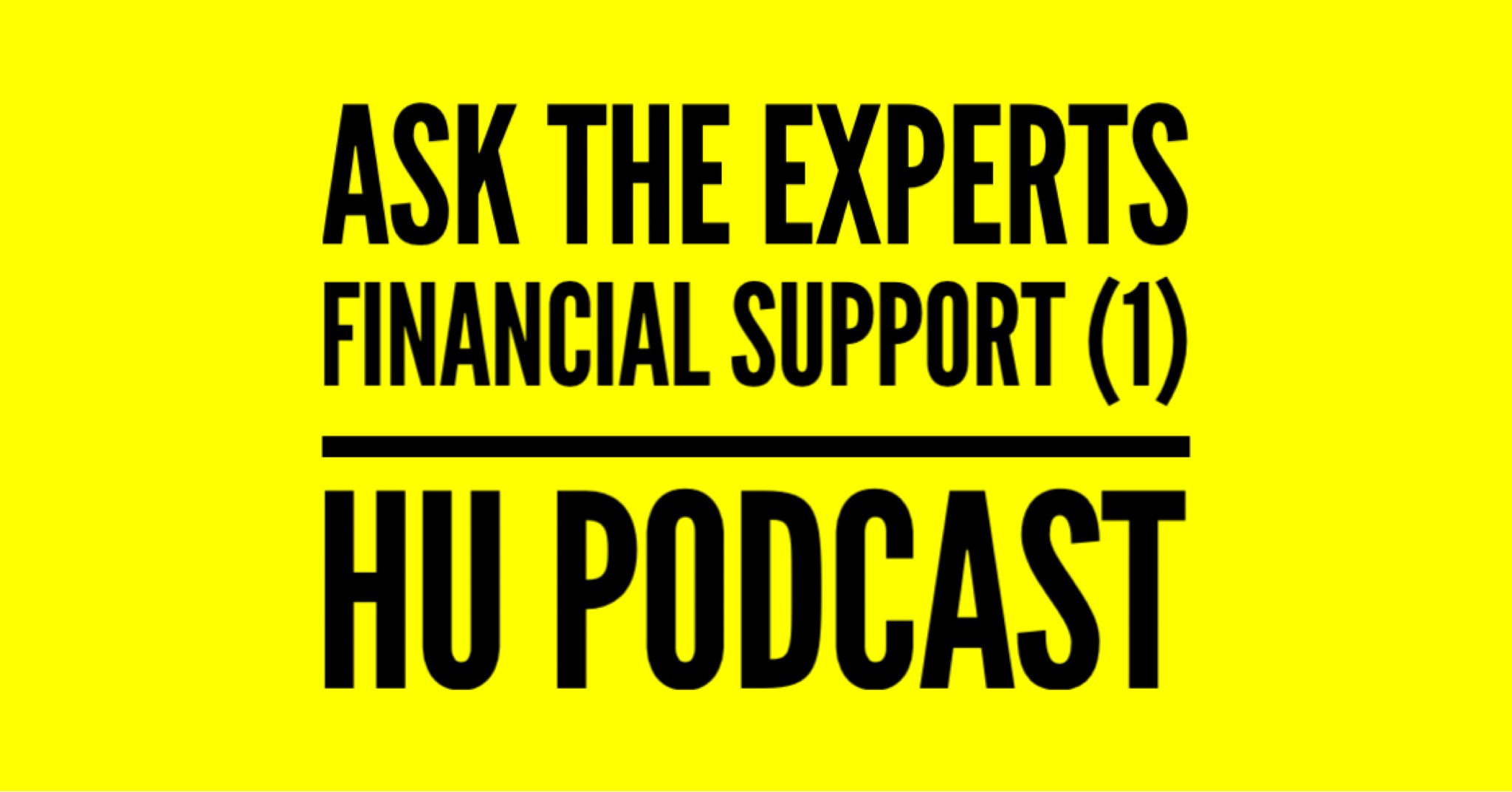 Ask The Experts Financial Support 1