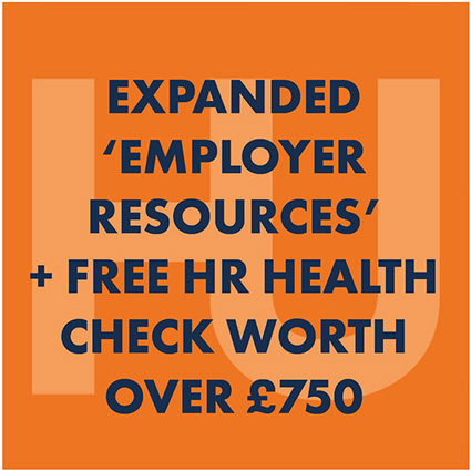 EXPANDED EMPLOYER RESOURCES - FREE HR HEALTH CHECK WORTH OVER 750 POUNDS