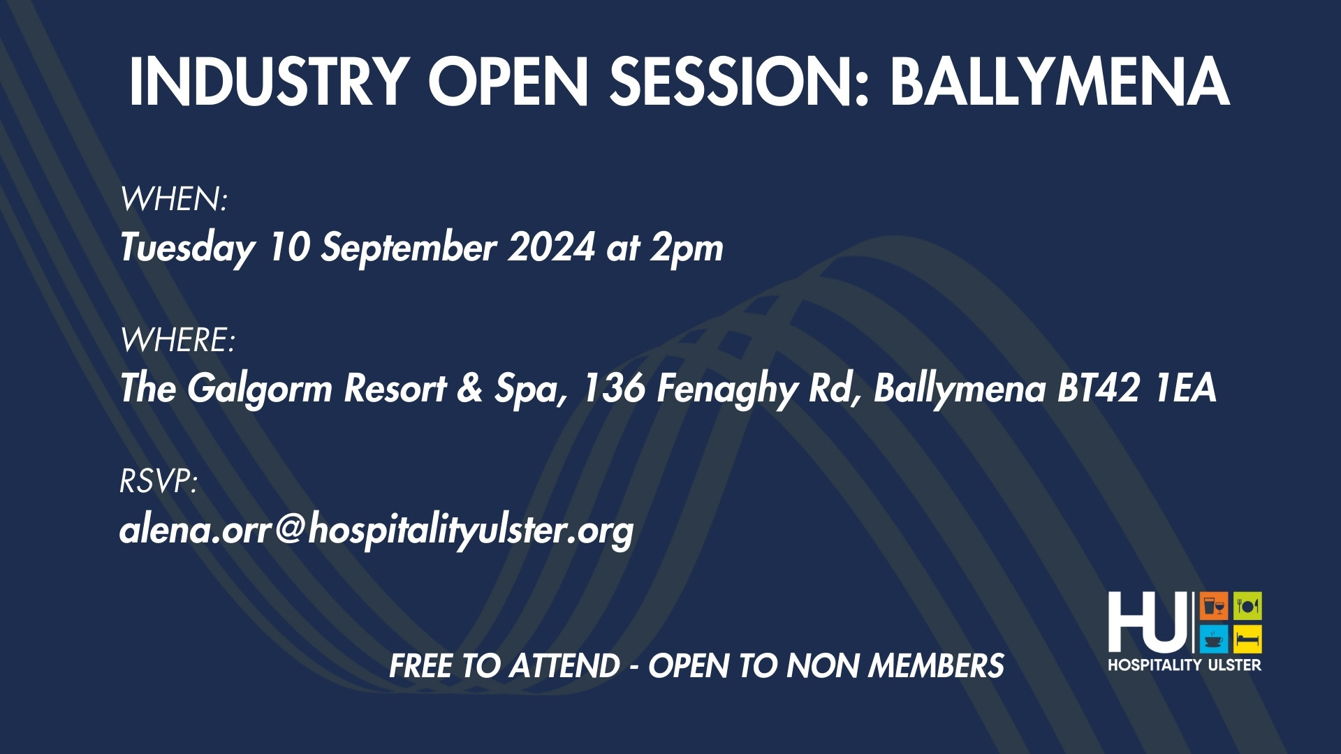 INDUSTRY OPEN SESSION  BALLYMENA 