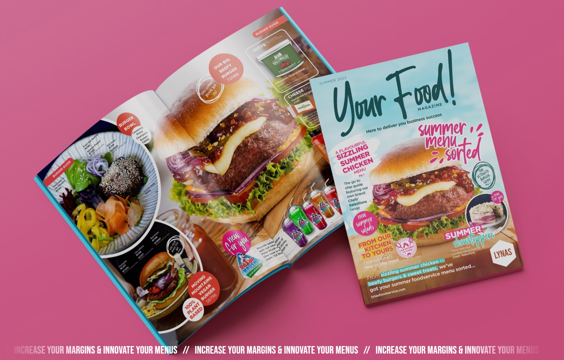 LYNAS FOODSERVICE LAUNCHES YOUR FOOD MAGAZINE