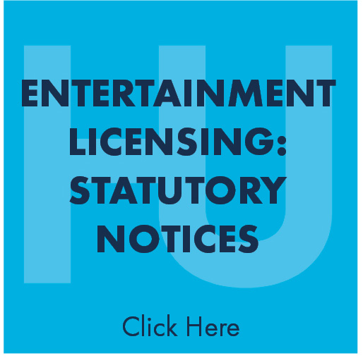 Entertainment Licensing Notices