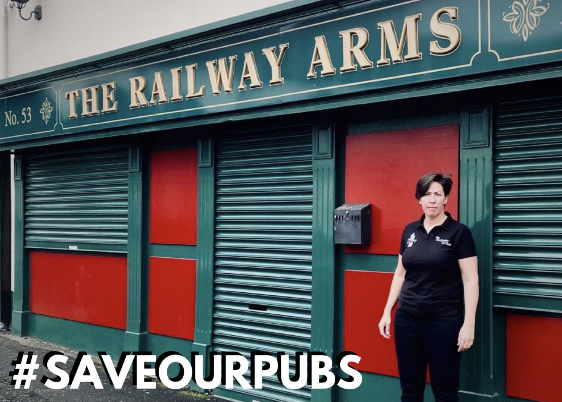 SAVEOURPUBS - The Railway Arms in Coleraine